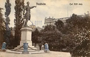 Carolus Prints: Stockholm - Statue of Carl XII