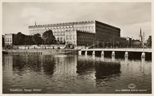 Stockholm, Sweden - Royal Academy, the Royal Palace