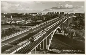 Bascule Prints: Stockholm, Sweden - Skansbron Bridge