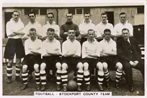 Images Dated 27th June 2017: Stockport County FC football team 1935