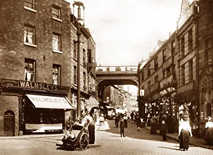 Stockport Prints: Stockport Underbank early 1900s