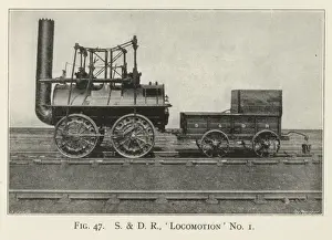 Locomotion Prints: Stockton and Darlington Railway Locomotion No. 1