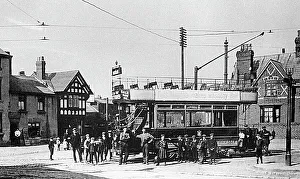 Stockton Heath Victoria Square early 1900s