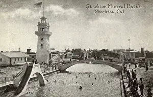 Stockton Mineral Baths, Stockton, California, USA