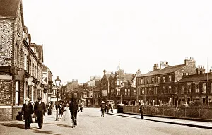 Tees Prints: Stockton-on-Tees Bishopton Lane early 1900s