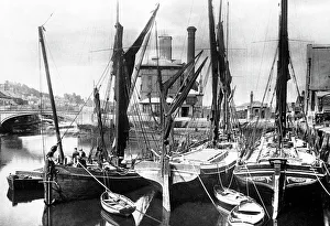 Ipswich Prints: Stoke Bridge, Ipswich early 1900's