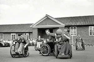 Eventually Prints: Stoke Mandeville games were first held in 1948 and a milestone in paralympic history