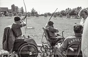 Eventually Prints: Stoke Mandeville games were first held in 1948 and a milestone in paralympic history