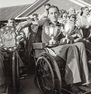Eventually Prints: Stoke Mandeville games were first held in 1948 and a milestone in paralympic history