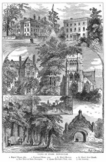 1750 Collection: Stoke Newington Views