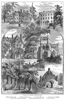 1750 Prints: Stoke Newington Views