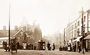Stoke-on-Trent Campbell Place early 1900s