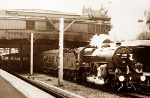 Stoke-on-Trent Railway Station possibly 1940s
