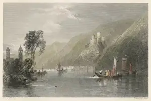 Robber Prints: Stolzenfels by Bartlett
