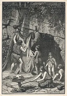 Scraping Prints: Stone Age Skins & Rope