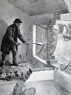 Breaker Gallery: Stone-breaking cell in a workhouse