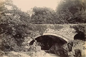 Greta Prints: Stone bridge and River Greta, Ingleton, North Yorkshire Date: 1889