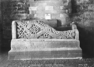 Tipperary Prints: Stone Coffin Cashel Cathedral