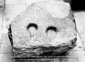 Stamping Prints: Stone Dies used for Stamping