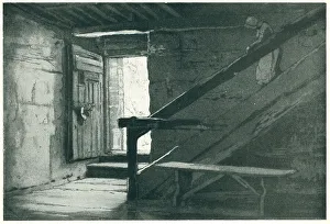 Julia Prints: Stone House Interior