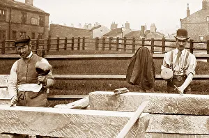 Stone masons