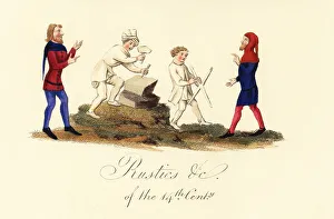 Mallet Prints: Stone masons and artisans of the 14th century