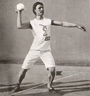 Staged Prints: Stone Putting - Olympic Games 1906