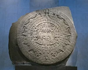 Basalt Gallery: Stone of the Sun. 1479. Incorrectly known as Aztec