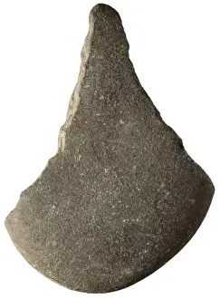 Quintana Prints: Stone tip. Mesolithic art. SPAIN. Barcelona