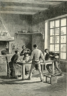 Quentin Gallery: Stone Trowing 1849