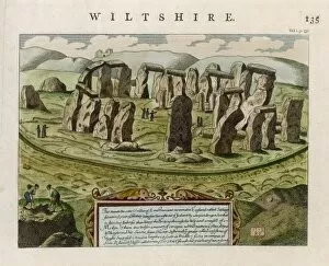 Wiltshire Gallery: Stonehenge in 1575