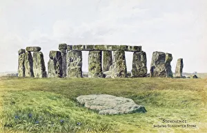 Sacrificial Prints: Stonehenge, near Salisbury, Wiltshire