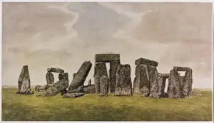 Stone Henge Prints: Stonehenge from S-East