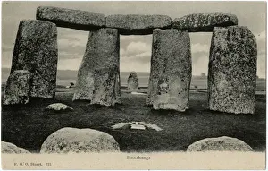 Lintel Prints: Stonehenge, Wlitshire, England
