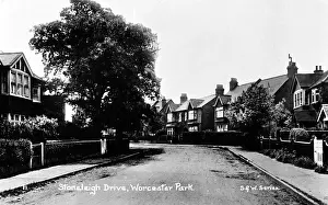 Stoneleigh Prints: Stoneleigh Drive, Worcester Park, SW London (Surrey)