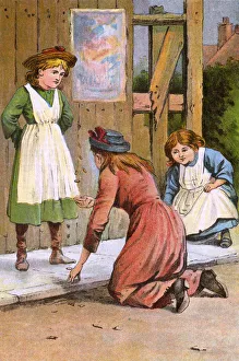 Images Dated 9th April 2018: Five Stones game