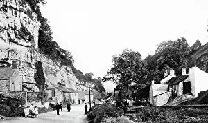 Leap Prints: Stoney Middleton Lover's Leap early 1900s