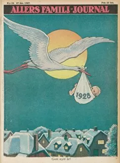 Folk Lore Collection: Stork / Baby / Allers Jrnl