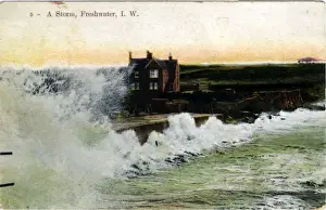 Easton Prints: A Storm, Freshwater, Isle of Wight
