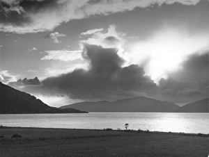 Leven Gallery: Storm over Loch Leven, Strathclyde, Scotland