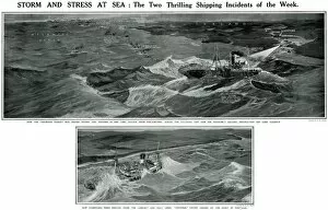 Storm and stress at sea by G. H. Davis