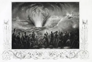 Images Dated 10th December 2020: The storming of Badajoz. Date: 6 April 1812