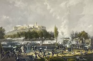 Chapultepec Gallery: The storming of Chapultepec Sept. 13th 1847