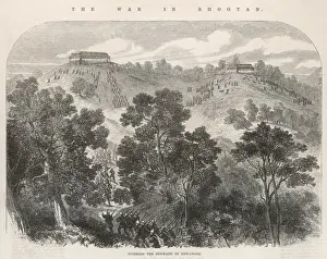 Bhutan Prints: Storming the fort at Dewangiri