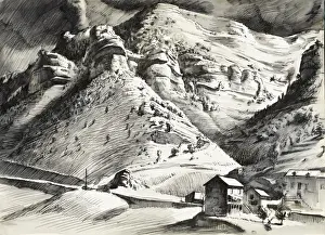 Doom Prints: Stormy mountains