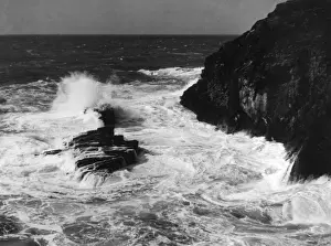 Coast Line Prints: Stormy Tintagel