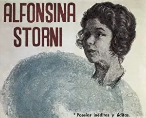 Hispanic Prints: STORNI, Alfonsina (1892-1938). Latin-American poets