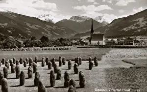 Municipality Prints: Stouks near Uderns - Schwaz district of Tyrol, Austria