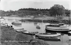 Reeds Prints: The Stour from Tuckton Bridge