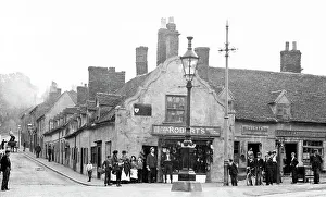 Midlands Prints: Stourbridge Church Street and Hagley Road early 1900s